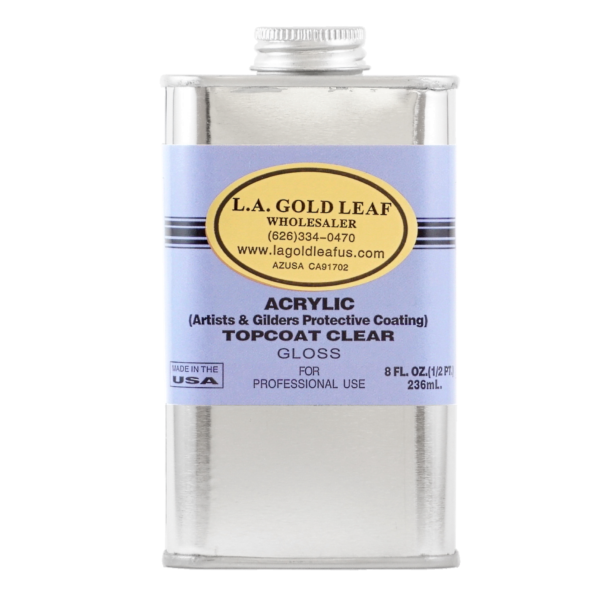 L.A. Gold Leaf Aqua Size (Indoor Use)