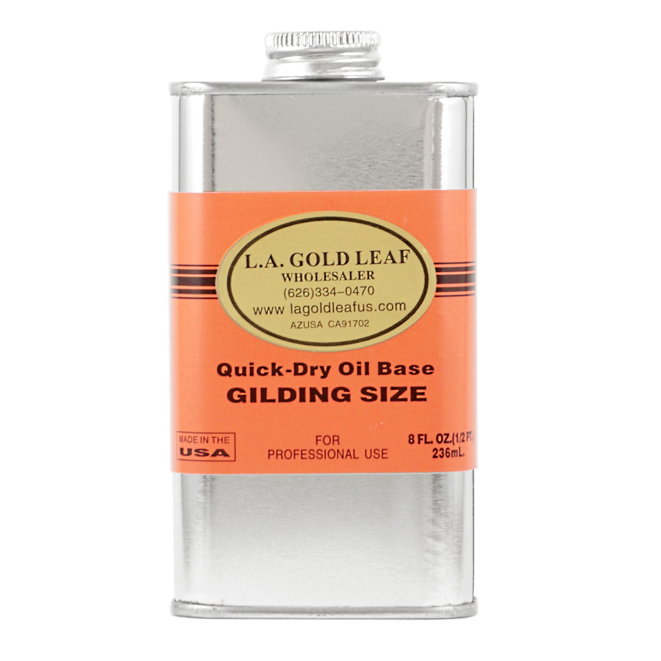 Metal Foil Gilding Adhesive - Gilding glue for gold silver leaf - 35ml  Water based environmental glue apply to all leaves foil