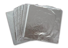 Imitation Silver Leaf (Aluminum) - 10 sheets - Nuido - The Way of