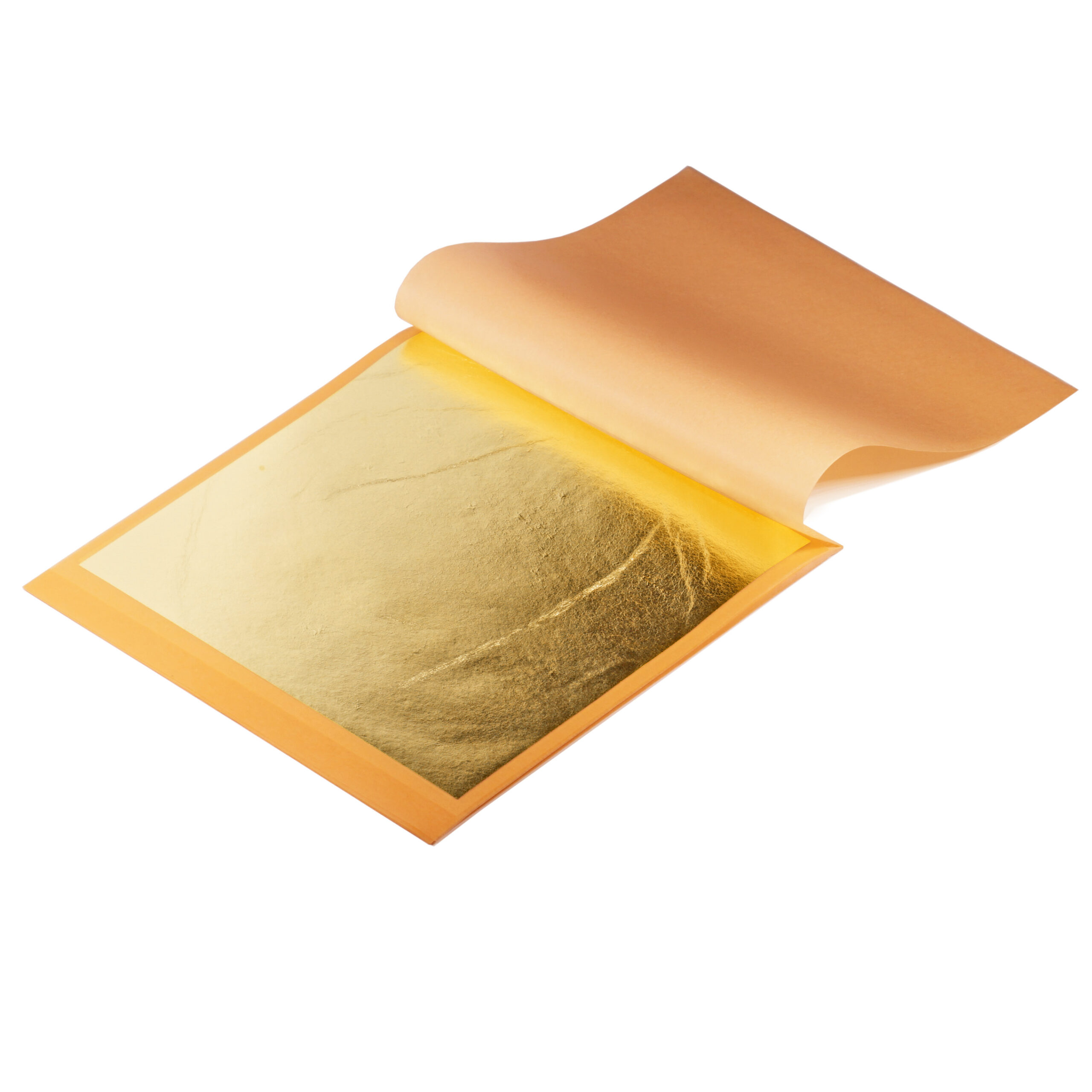 Imitation Gold Leaf Paper Gold Foil Sheets Gilding Copper Aluminum