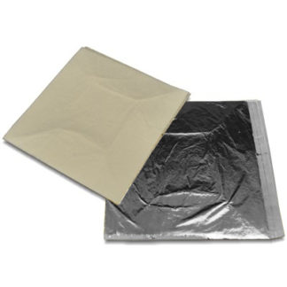 5 1//2/" x 5 1//2/" IMITATION SILVER LEAF TRANSFER 1booklet