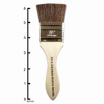 Mack Brushes' RP-5 Gilder's Sizing Brush, for applying adhesives.